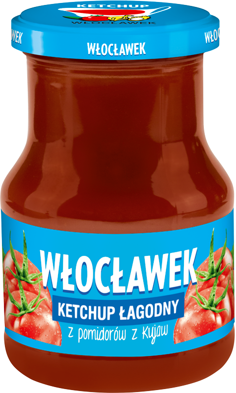 WŁOCŁAWEK 380 g mild ketchup