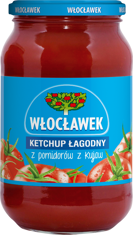 WŁOCŁAWEK 970 g mild ketchup