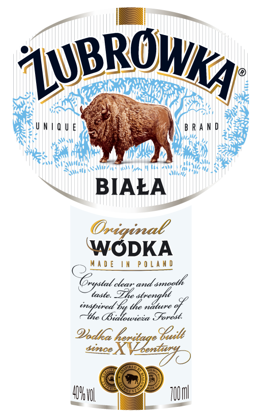 ŻUBRÓWKA Biała 700 ml