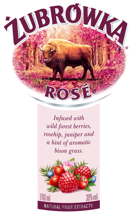 Żubrówka Rose 700 ml 