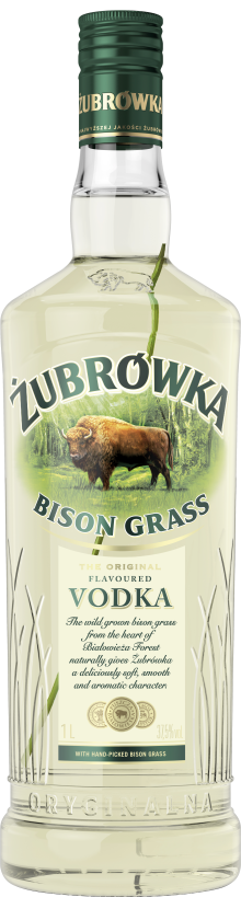 Żubrówka BISON GRASS  37,5% 1000ml