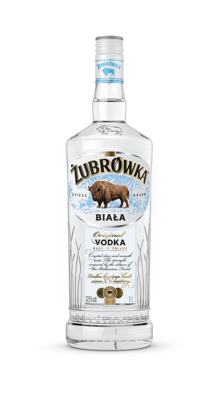 Żubrówka BIAŁA 37,5% 1000ml